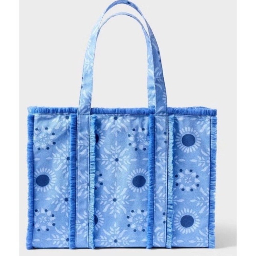Roller Rabbit x Target - Star Medallion Fringe Canvas Tote Bag - SOLD OUT!